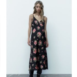 Floral Zara maxi dress